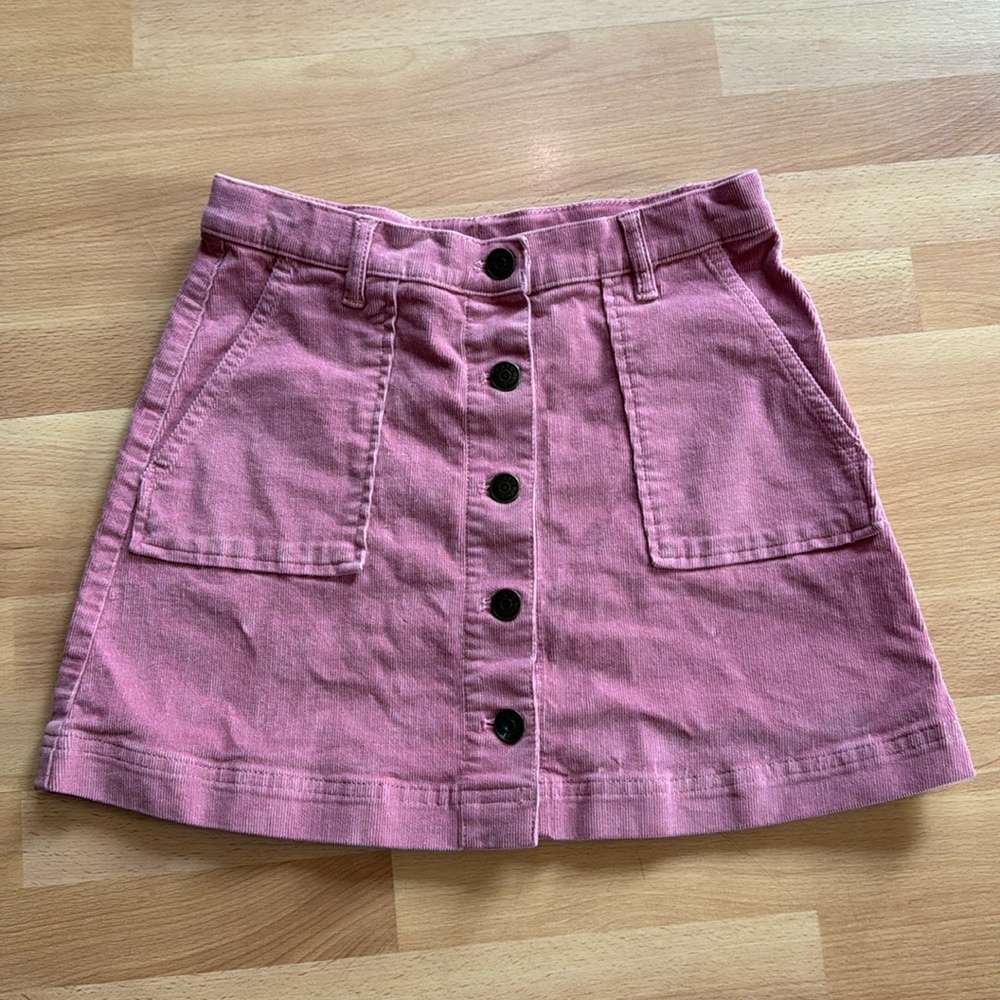 Girls J Crew Corduroy skirt